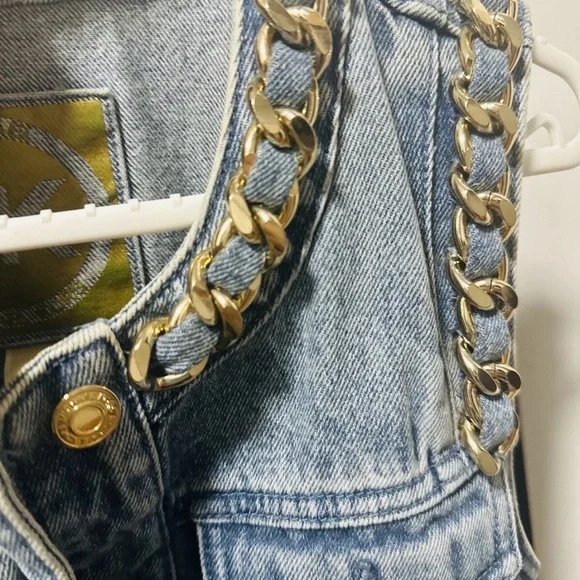 Michael Kors | Dresses | Michael Kors Chain Trim Denim Dress Size S | Poshmark Michael Kors | Dresses | Michael Kors Chain Trim Denim Dress Size S | Poshmark